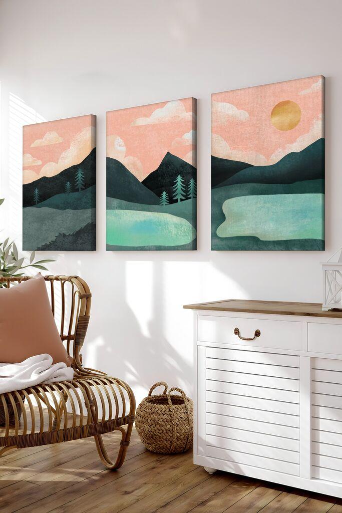 Wallity Slika 3Cnvs5, 30x40 cm, 3 dela