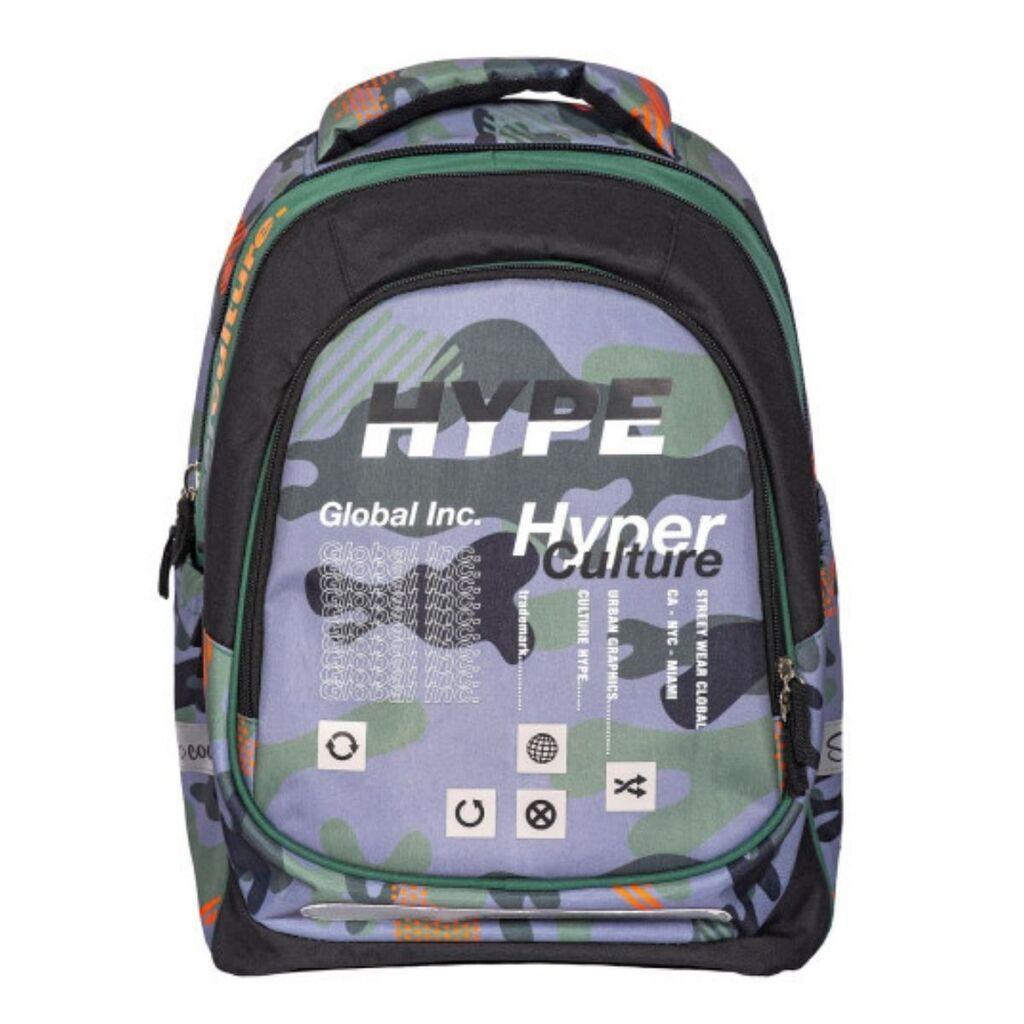 Scool Ranac za dečake Hype, Anatomski, Šareni