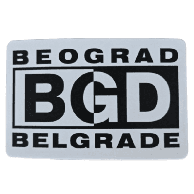 Magnet Beograd, Belo - crni