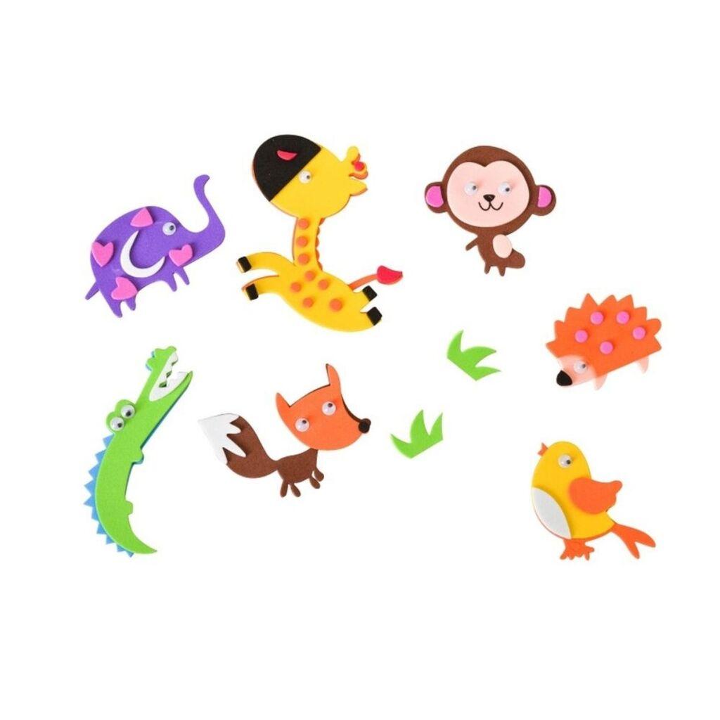 Junior Životinje Crafty deco, 7 komada, Šarene