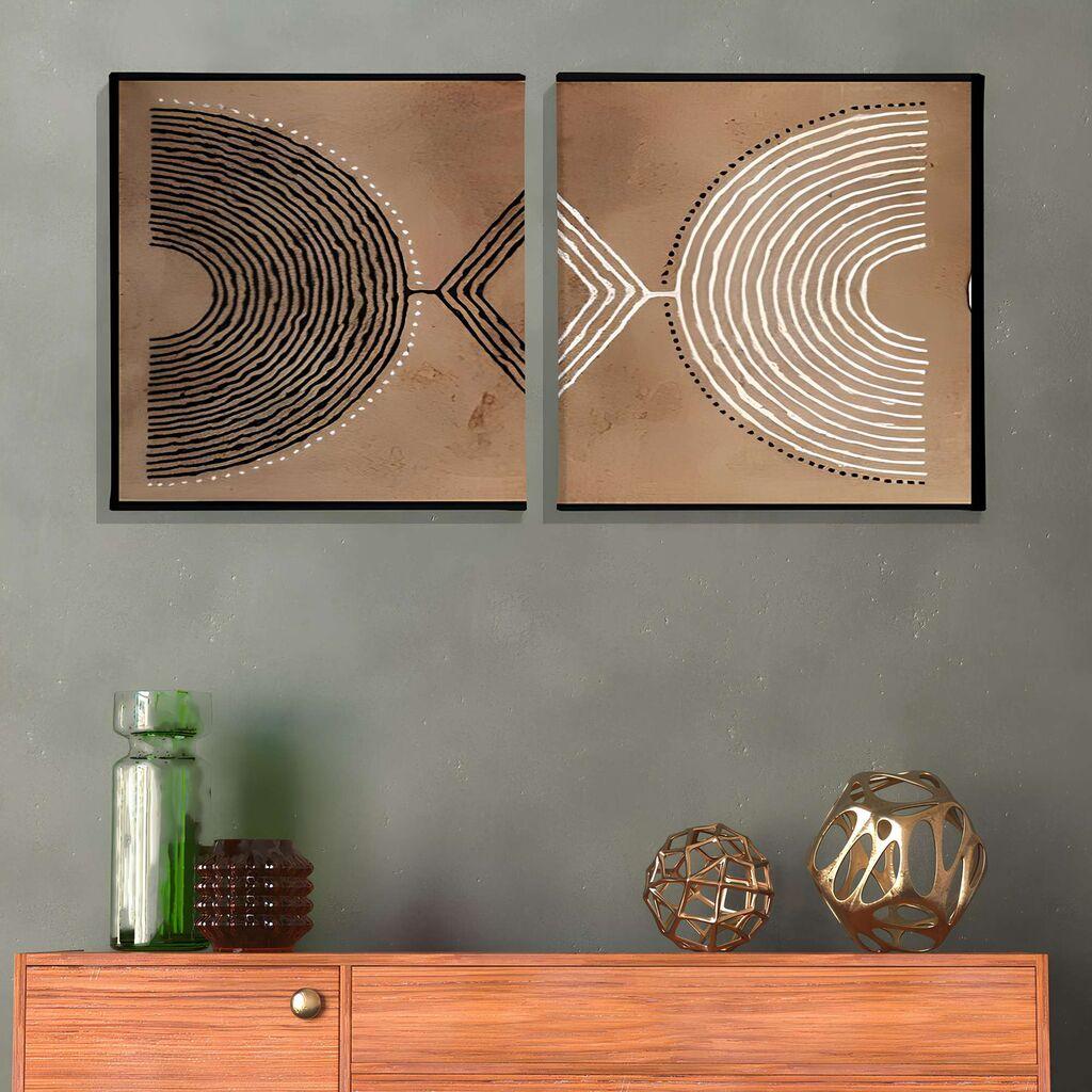 Wallity Slika ASR_CNV2-9, 50x50cm, 2 dela