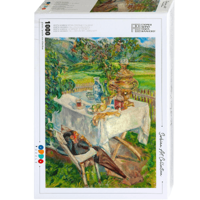 ODDO Slagalica Serbian Art Collection, Kosta Hakman, Mrtva priroda u pejzažu, 1000 delova