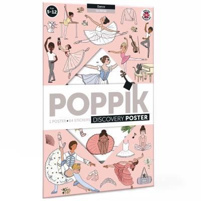 Edukativni poster sa nalepnicama Otkrića, Ples