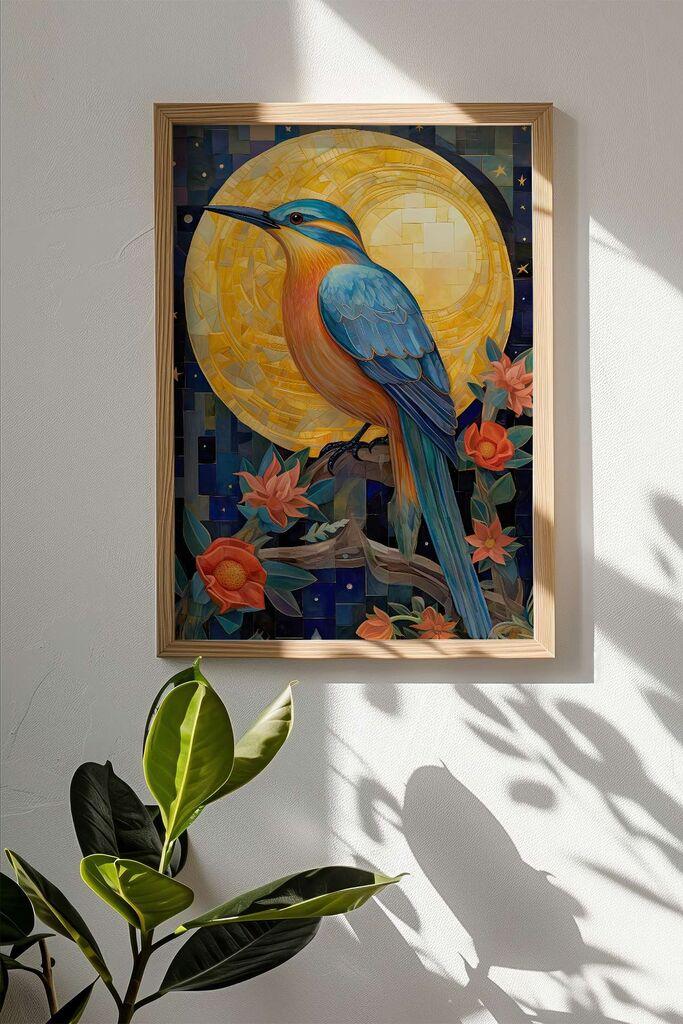Wallity Uramljena slika Mscartmdl3, 33x48 cm