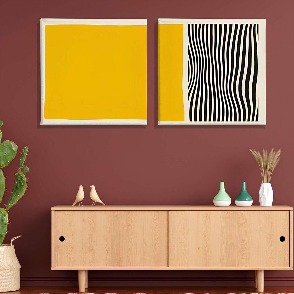 Wallity Slika ASR_CNV2-21, 30x30cm, 2 dela