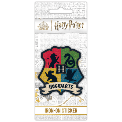Pyramid International Nalepnica za odeću Hogwarts Crest Harry Potter