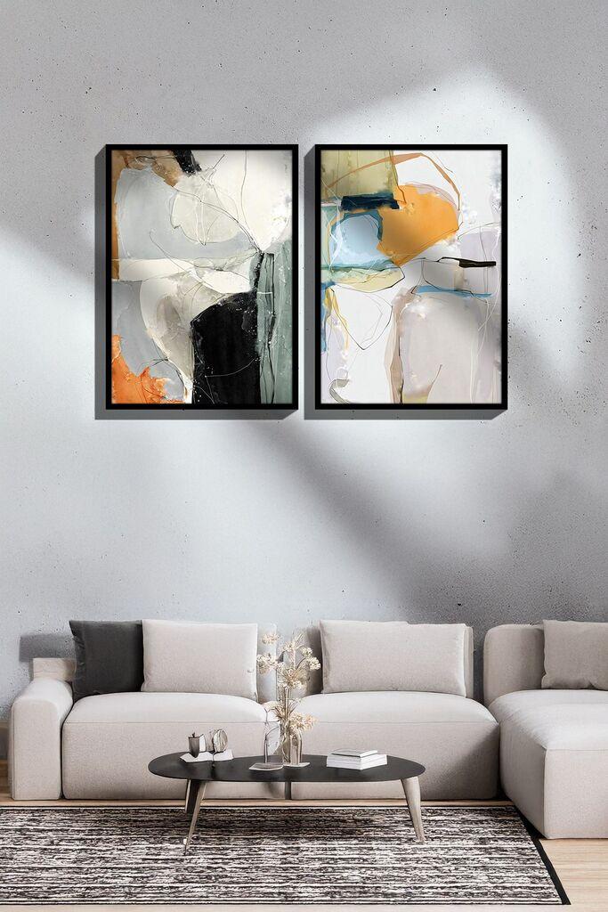 Wallity Uramljena slika Ersy2Limodel3, 33x48 cm, 2 dela