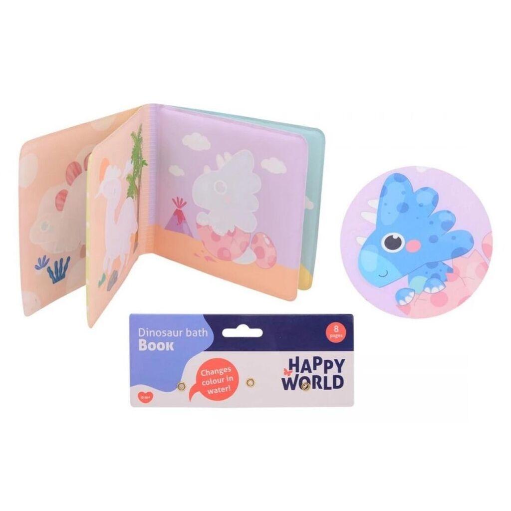 Knjiga za bebe za kupanje Dino