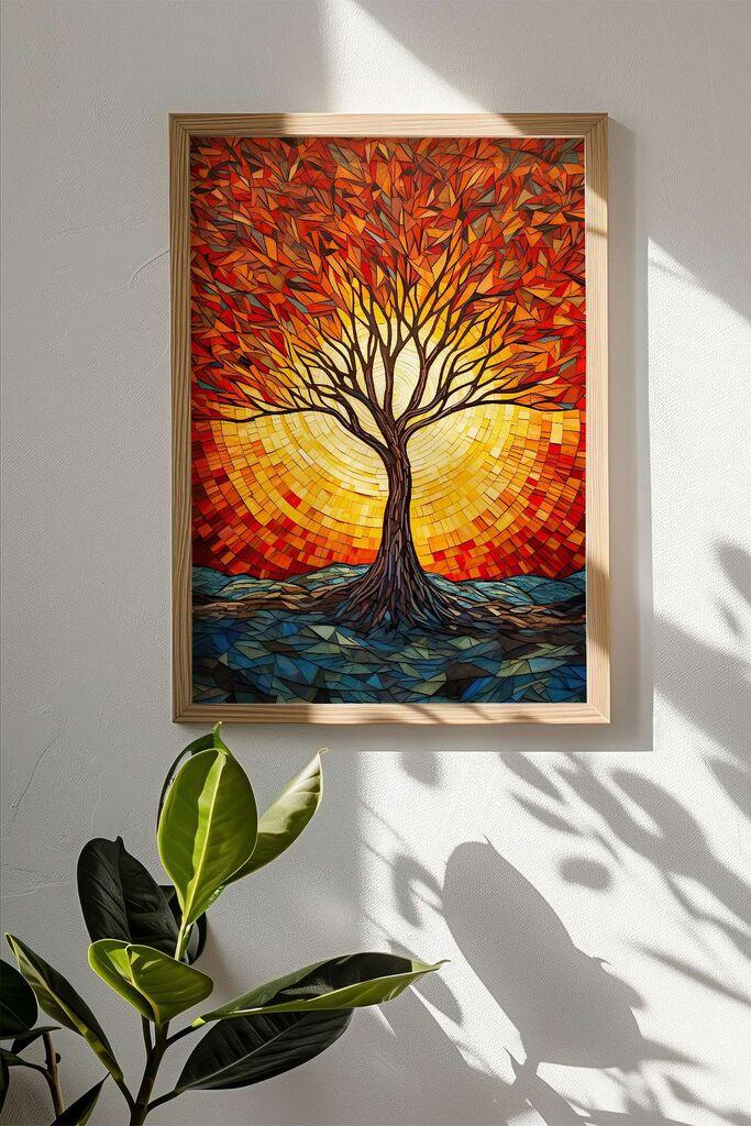 Wallity Uramljena slika Mscartmdl5, 33x48 cm