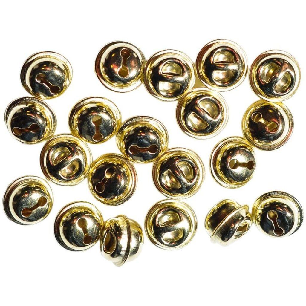 Junior Zvona Crafty deco, 20 komada, Zlatne boje