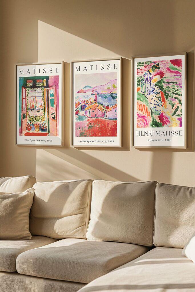 Wallity Uramljena slika Artvmodel1, 33x48 cm, 3 dela