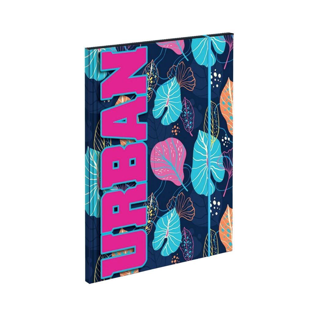 Scool Fascikla Urban, A4, Plavo-roze