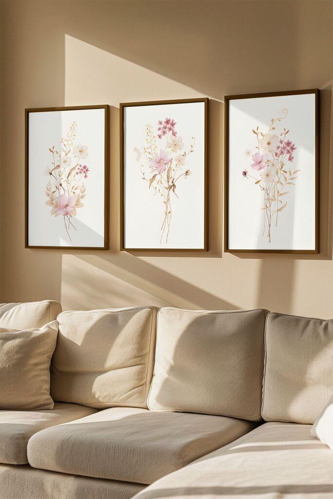 Wallity Uramljena slika Artvmodel19, 33x48 cm, 3 dela