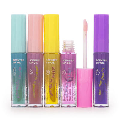 Simple Pleasures Set sjajeva za usne Fruity, Ananas, 5 komada, 8ml