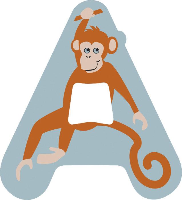 Legler Drveno slovo A, Svetloplavo