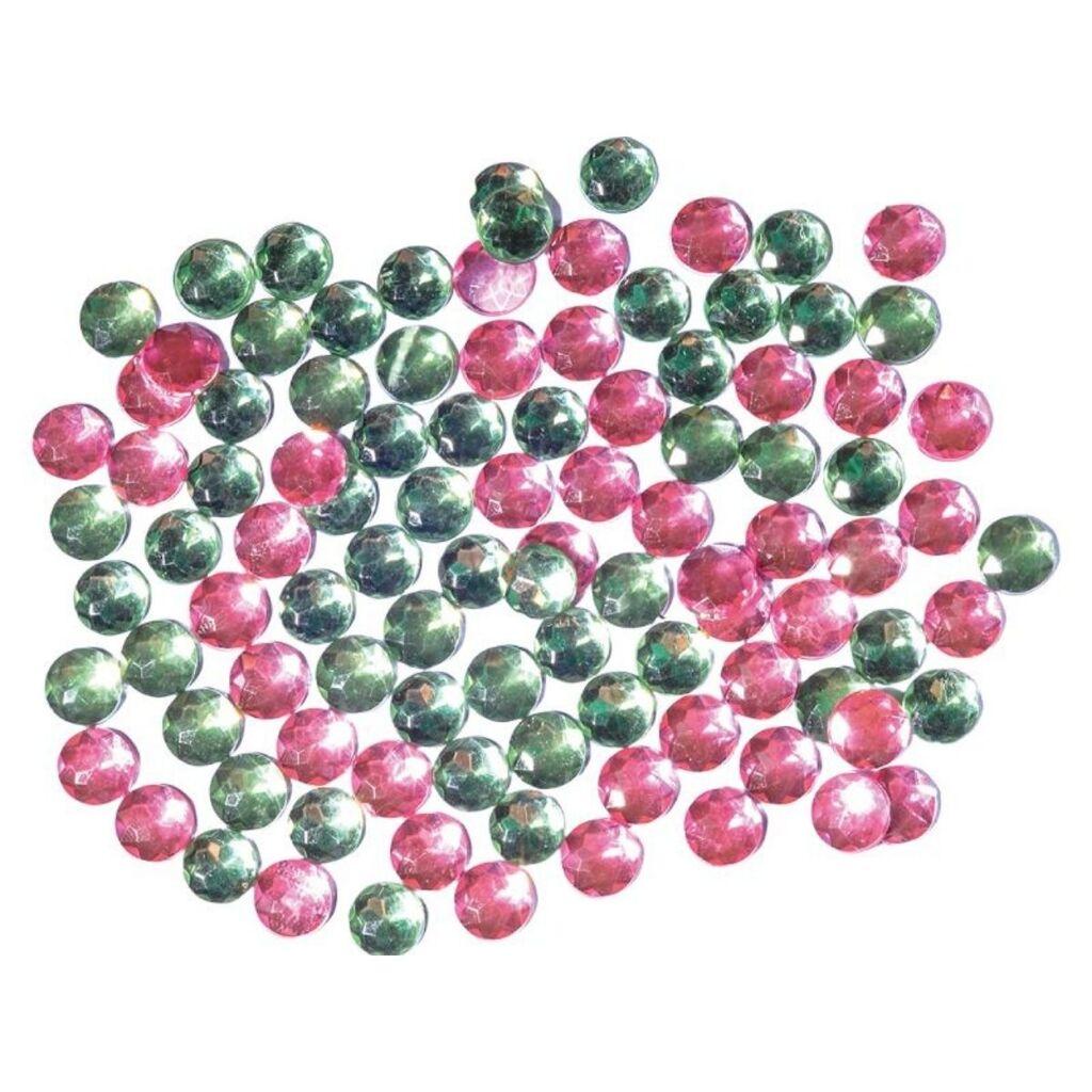 Junior Cirkoni Crafty deco, Okrugli, Zeleno-roze