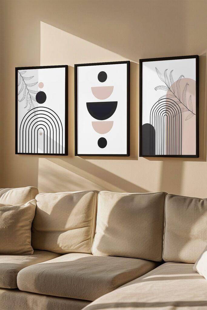 Wallity Uramljena slika Artvmodel42, 33x48 cm, 3 dela