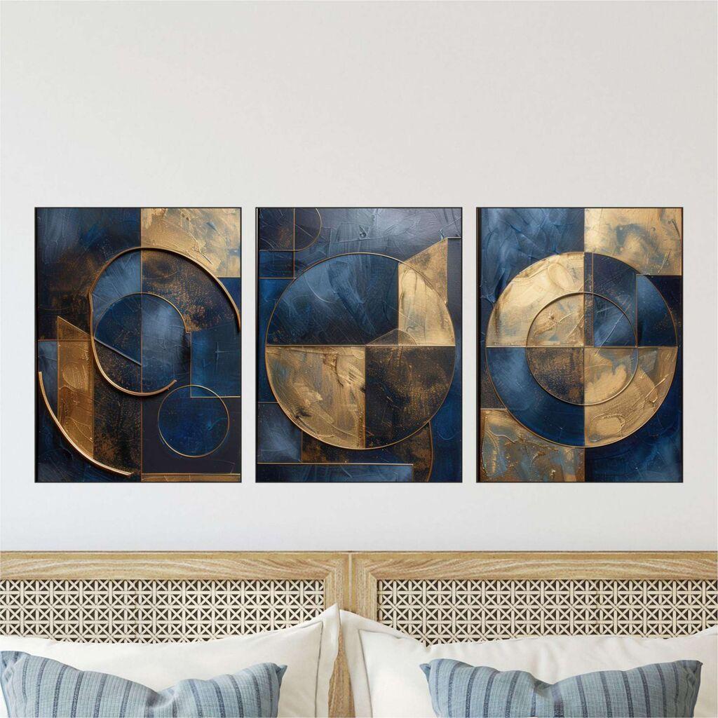 Wallity Slika Mdf-00110, 40x90 cm, 3 dela