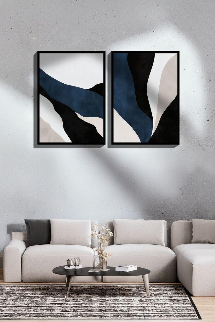 Wallity Uramljena slika Ersy2Limodel39, 33x48 cm, 2 dela