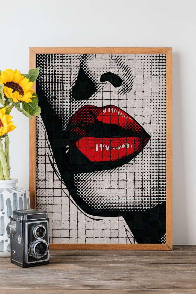 Wallity Uramljena slika Popmosaic4, 33x48 cm