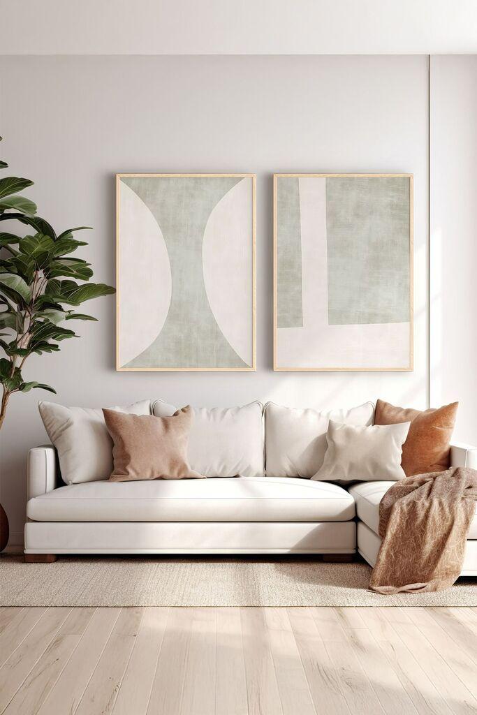 Wallity Uramljena slika Ersy2Limodel29, 33x48 cm, 2 dela