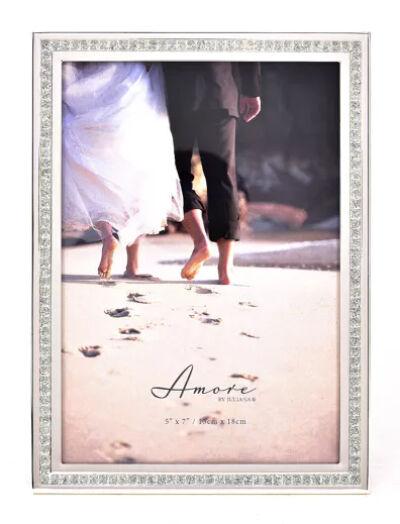 Ram za slike Silver sparkle, 13x18cm, Srebrne boje