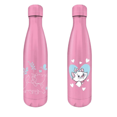 Pyramid International Flaša za vodu Marie The Aristocats, 450ml, Roze