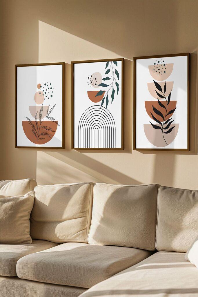Wallity Uramljena slika Artvmodel14, 33x48 cm, 3 dela
