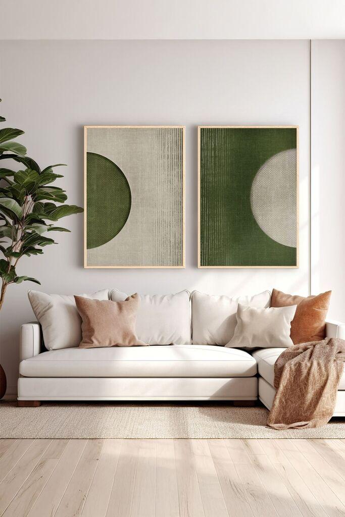 Wallity Uramljena slika Ersy2Limodel44, 33x48 cm, 2 dela