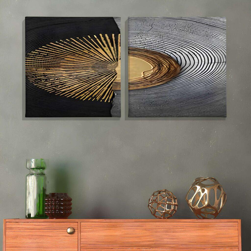 Wallity Slika ASR_CNV2-15, 40x40cm, 2 dela