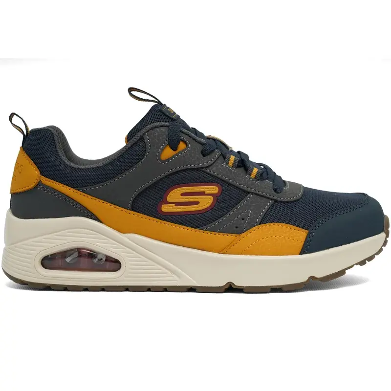 Skechers Patike za dečake Uno, Tamnosive