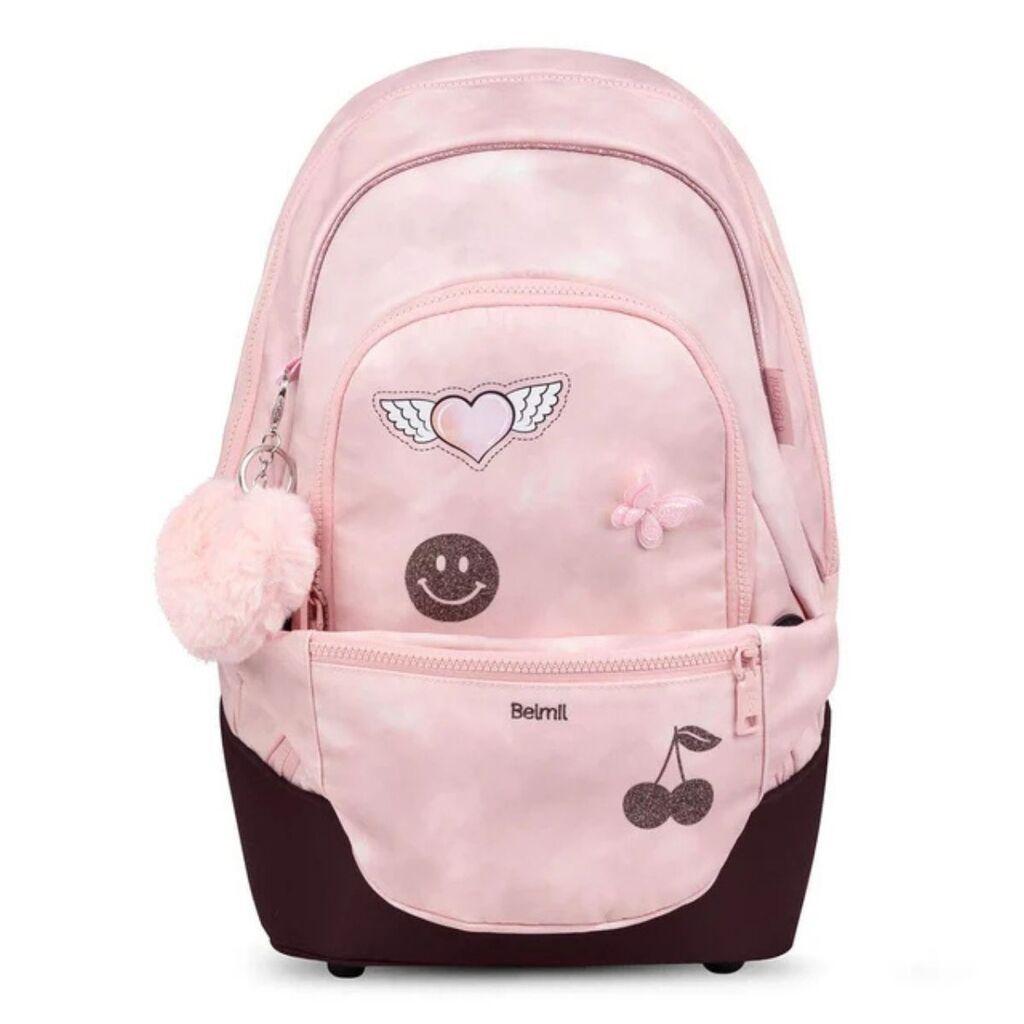 Belmil Ranac za devojčice Glam, Anatomski, Roze