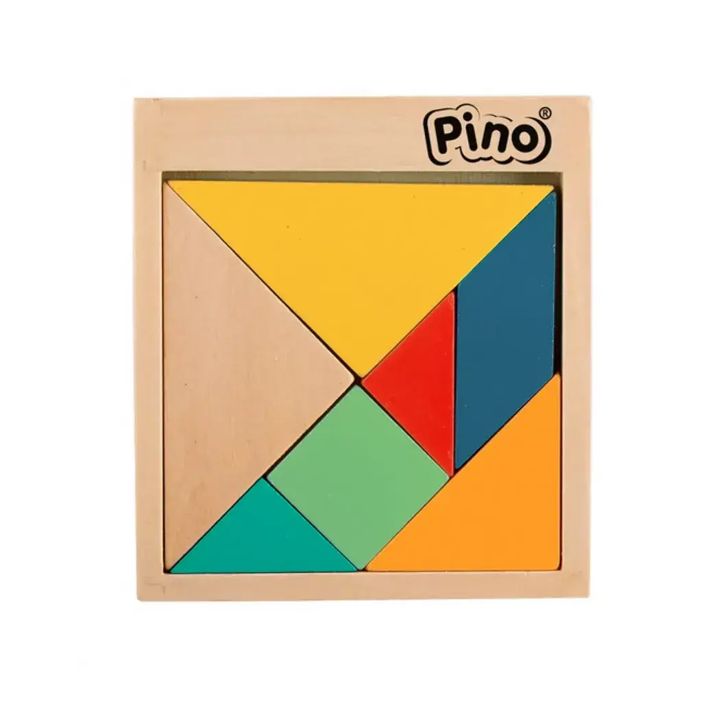 Pino Geometrijska slagalica Tangram, 7 delova