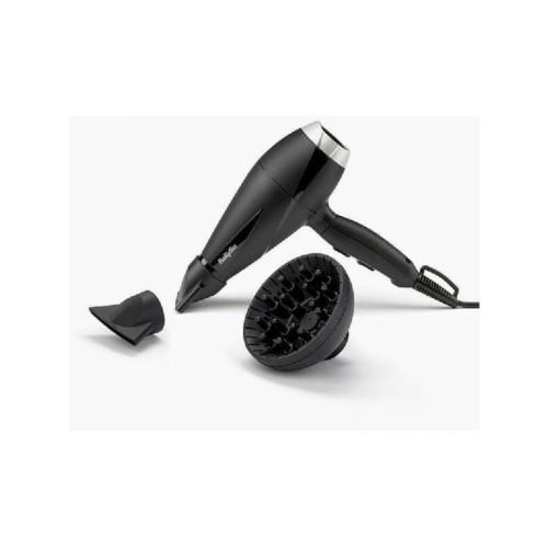 Babyliss 6710DE Fen sa difuzorom, Ionic, 2100 W, Crni