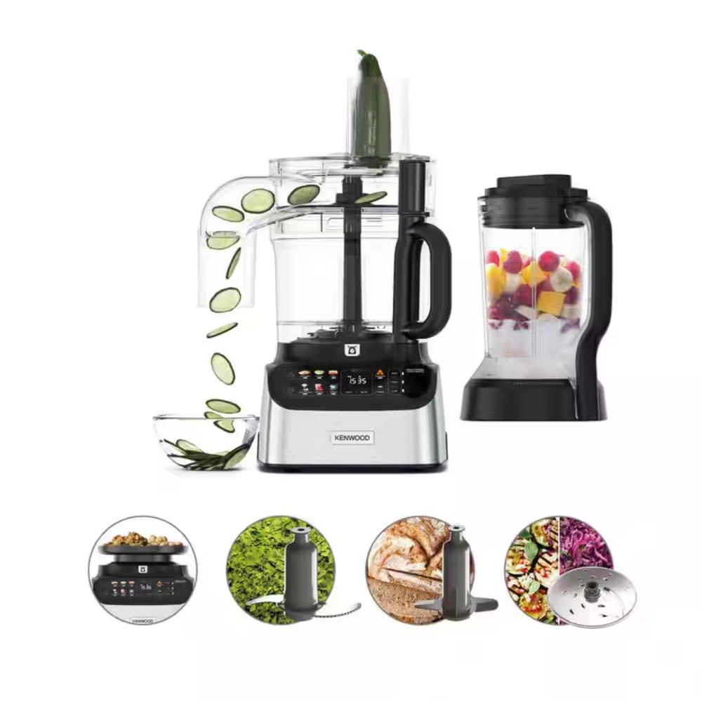 KENWOOD MultiPro OneTouch FDM73.480SS Blender i procesor hrane Crni