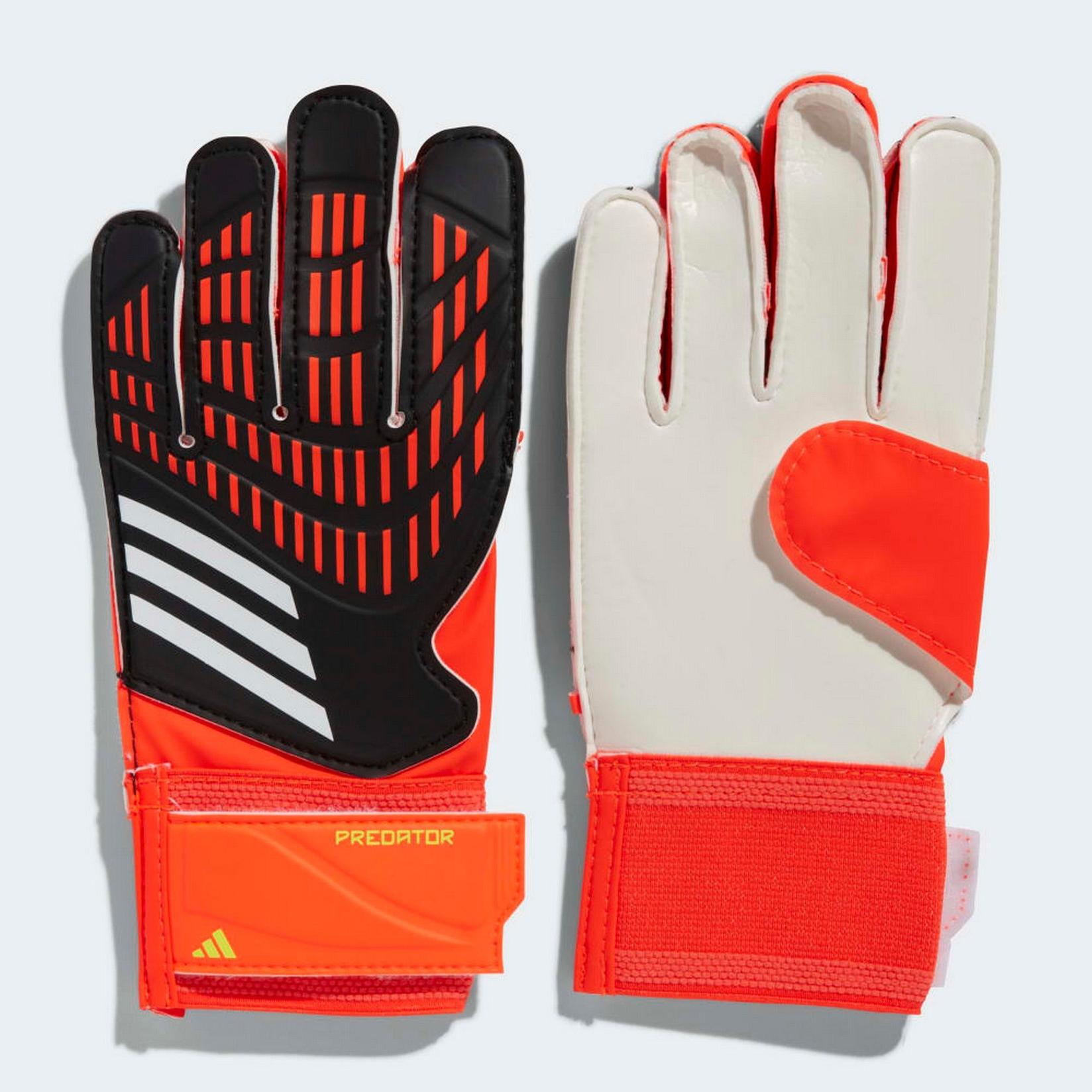 ADIDAS Dečije golmanske rukavice Predator Gloves, Crveno-crne