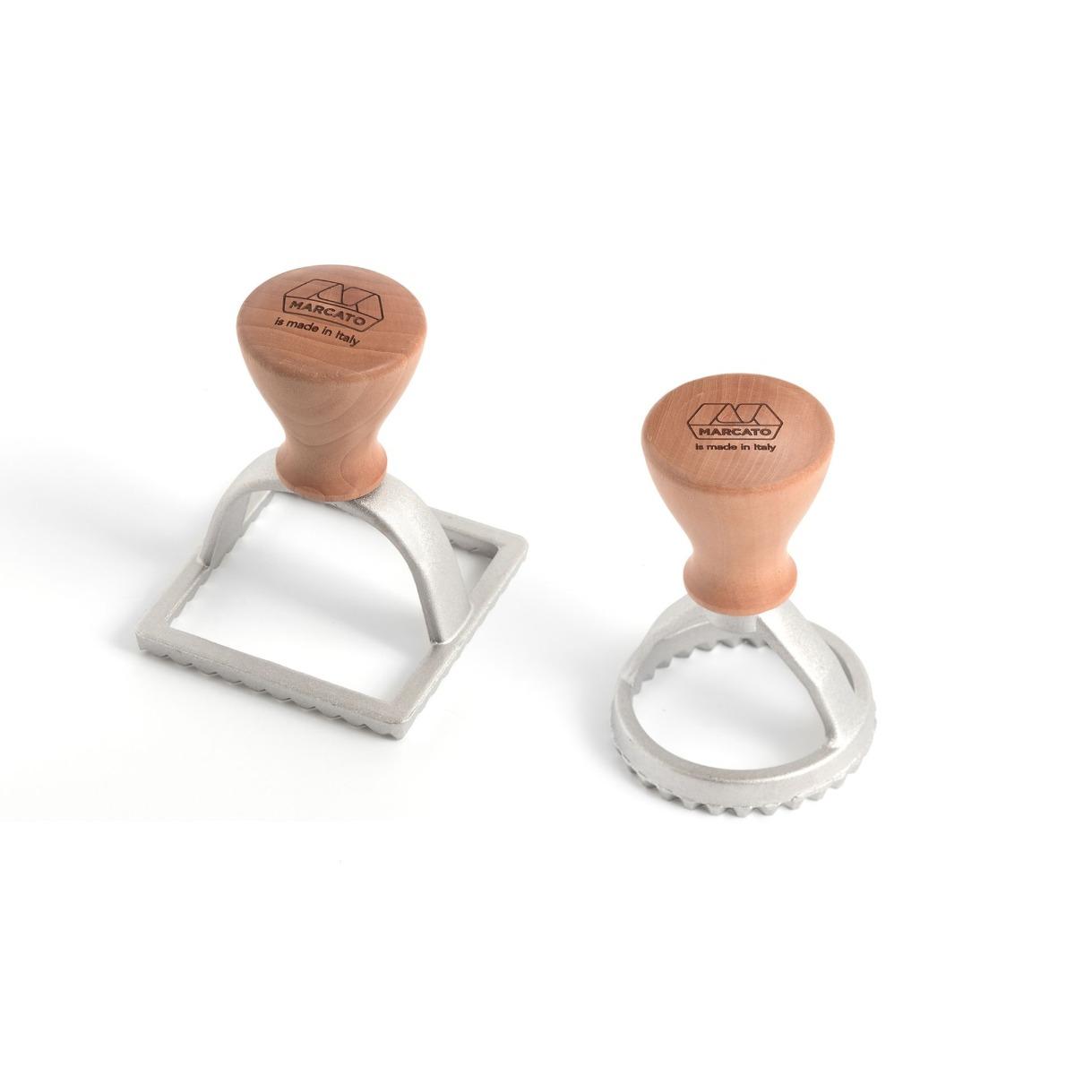 Marcato Set od 2 kalupa za izradu raviola 5.8 cm SC-KIT01-CLS, Smeđi