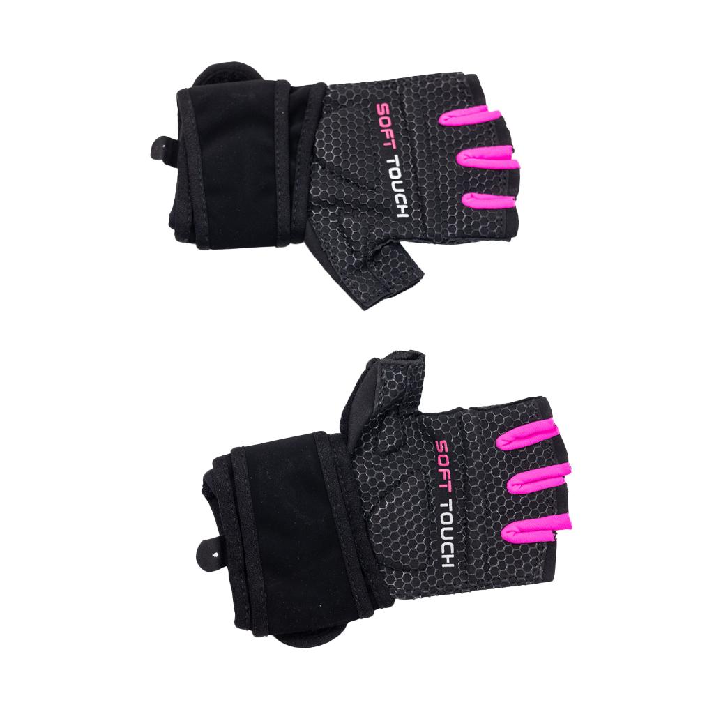 DY Nutrition Soft Touch Rukavice, Crno-roze
