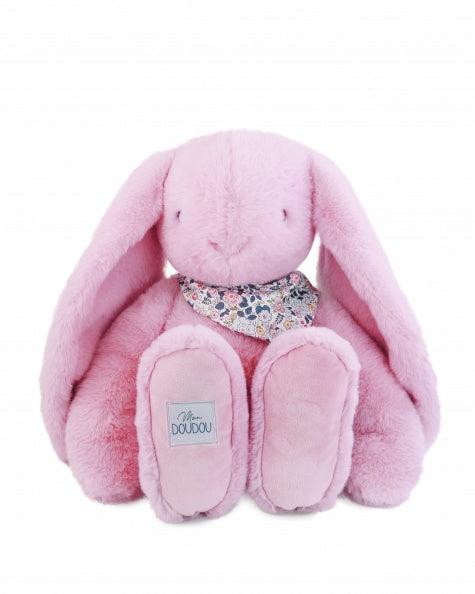 Doudou et Compagnie Plišana igračka zeka  Fleurette, 50cm, Roze