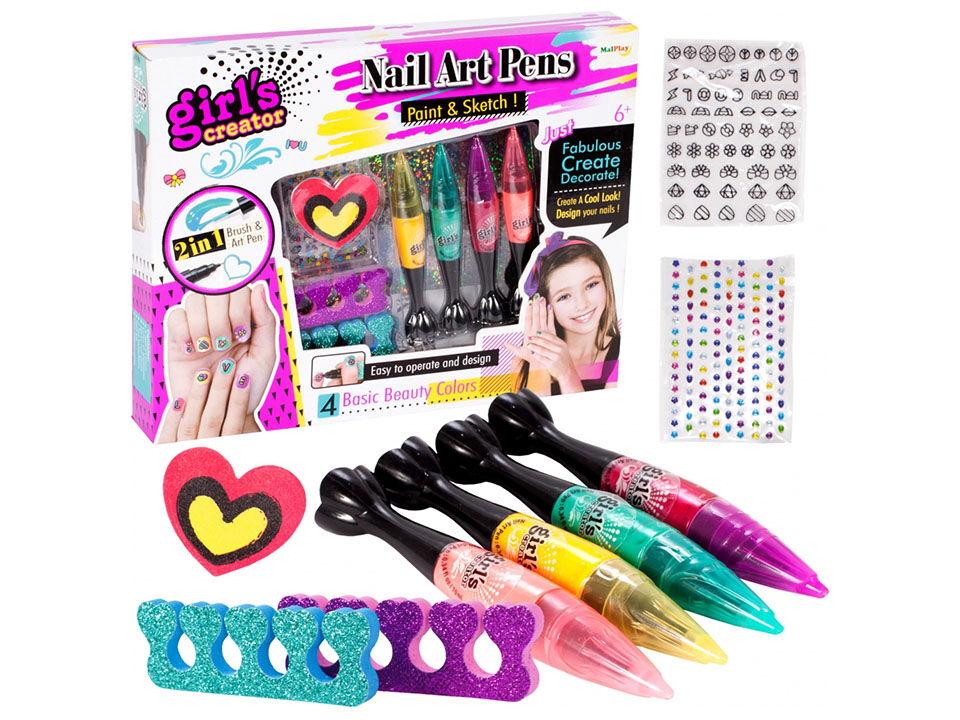 Dečiji set Nacrtaj i ukrasi nokte