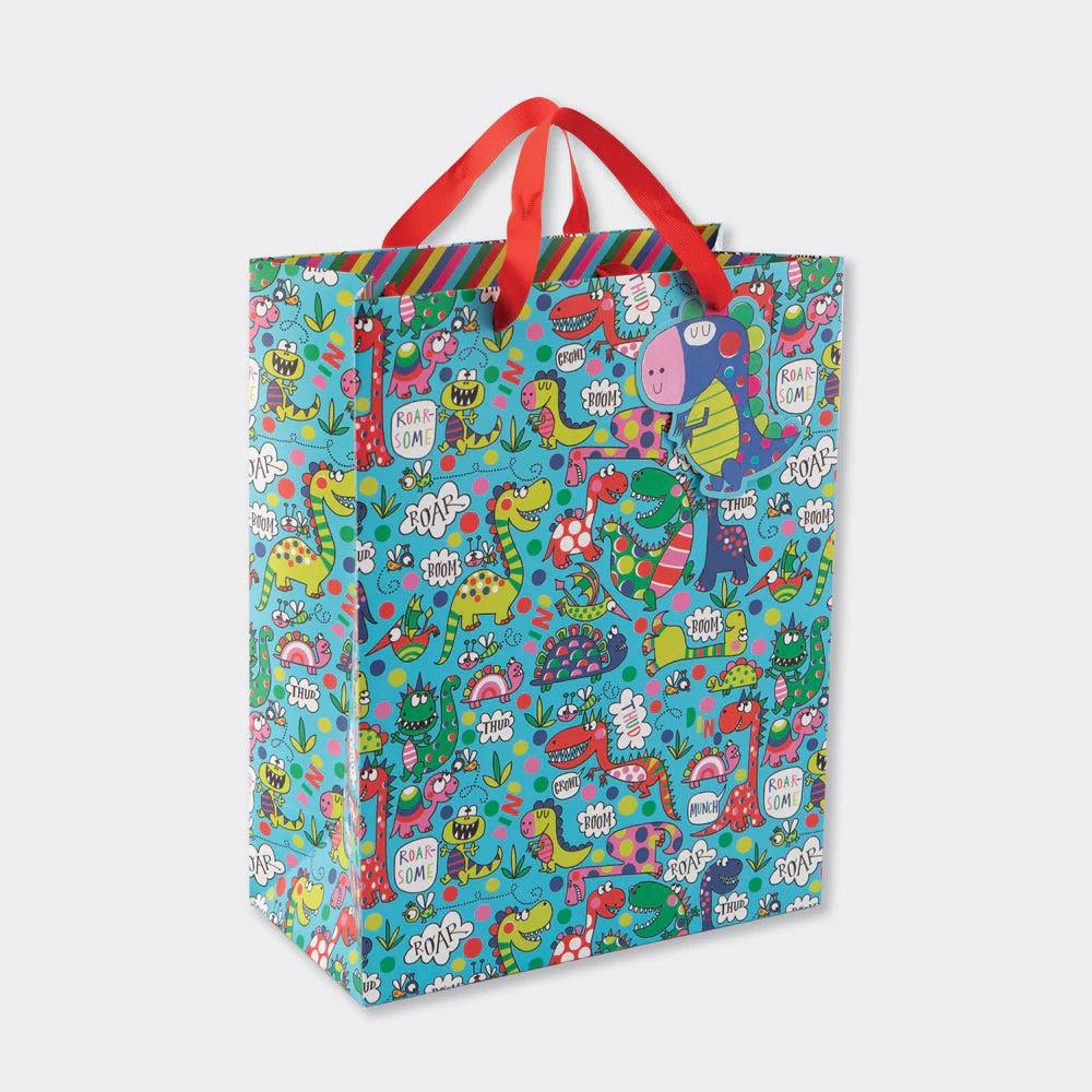 Rachel Ellen Ukrasna kesa Dinosaurusi, Šarena