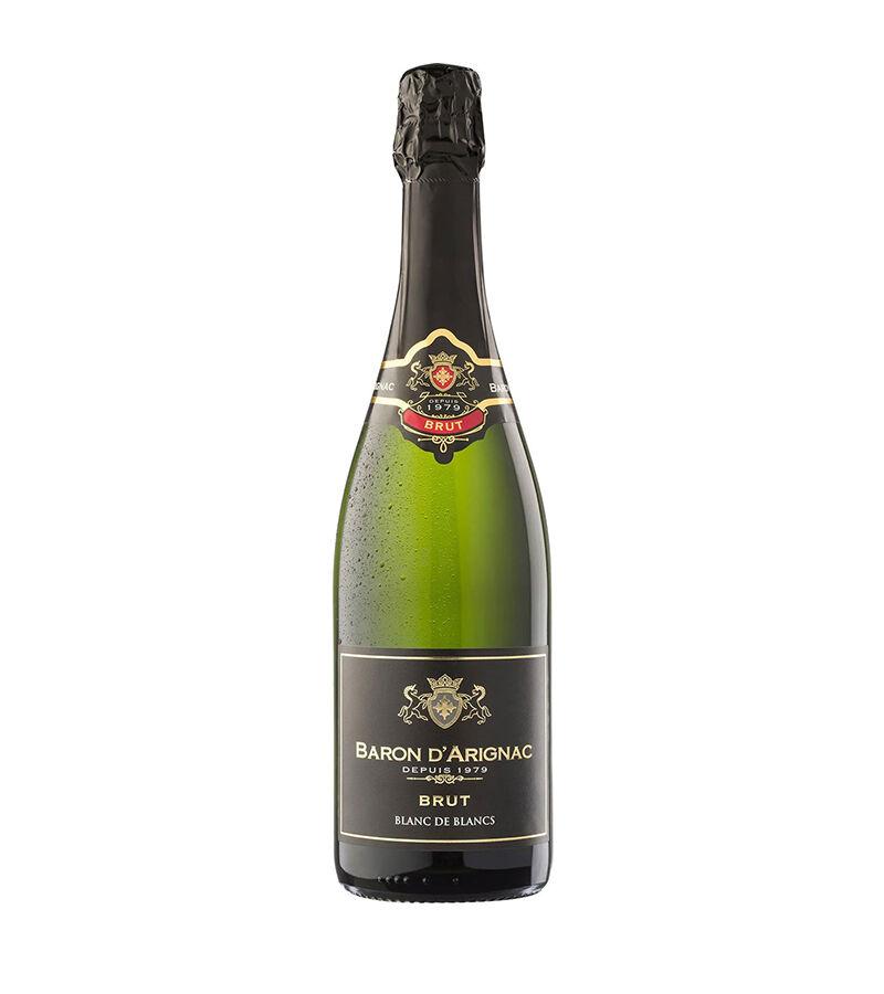 Baron d'Arignac Suvo belo vino Brut Blanc de Blancs, 0.75 l