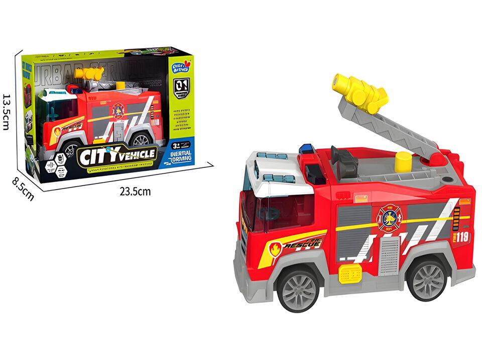 Igračka za dečake Vatrogasni kamion, Crveni