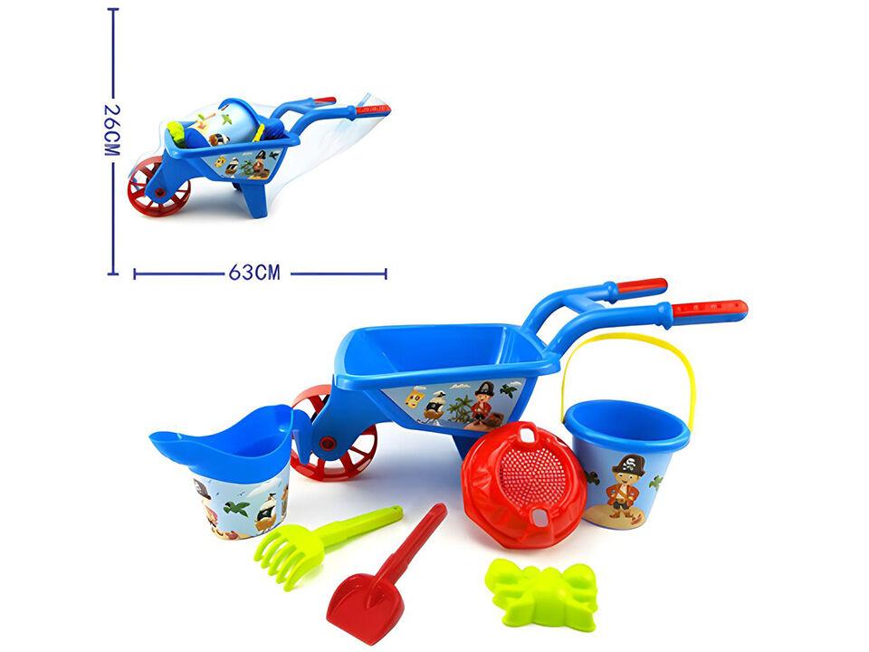 Kolica za pesak plava