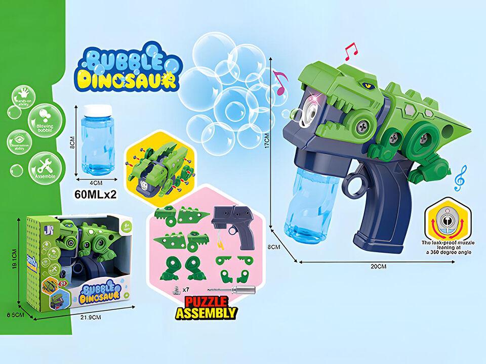 Pištolj za balončiće, Dino, 2 x 60 ml