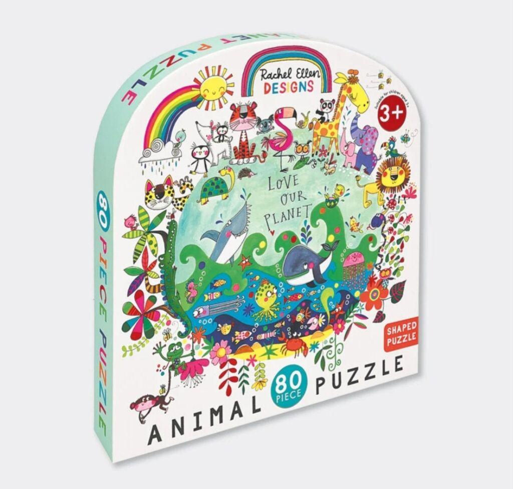 Rachel Ellen Slagalica Love Our Planet, 80 delova