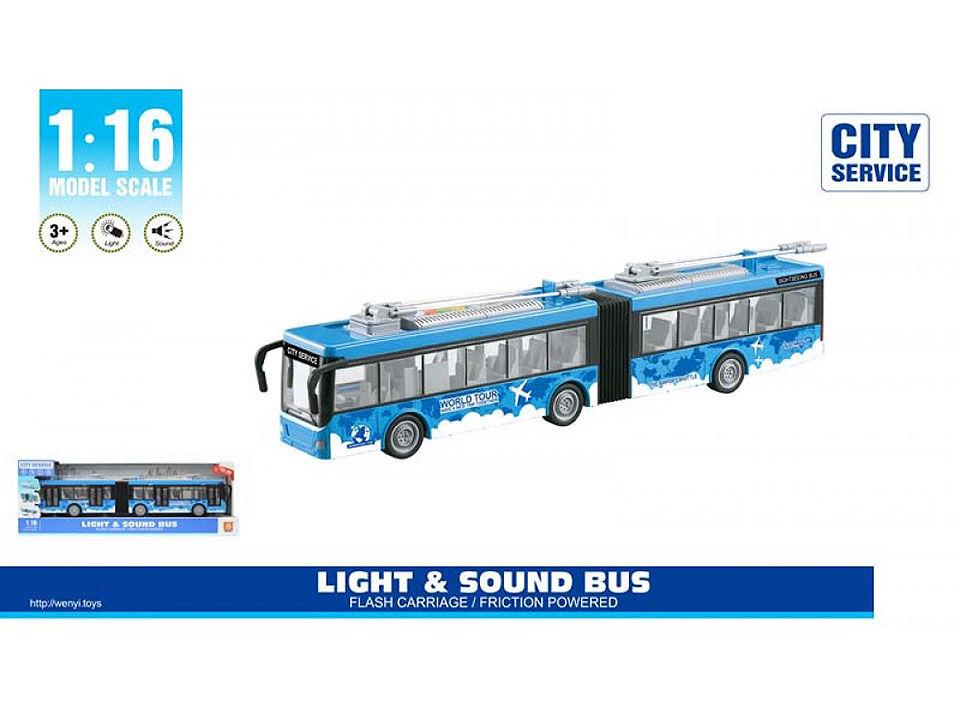 Igračka Muzički trolejbus, Plavi