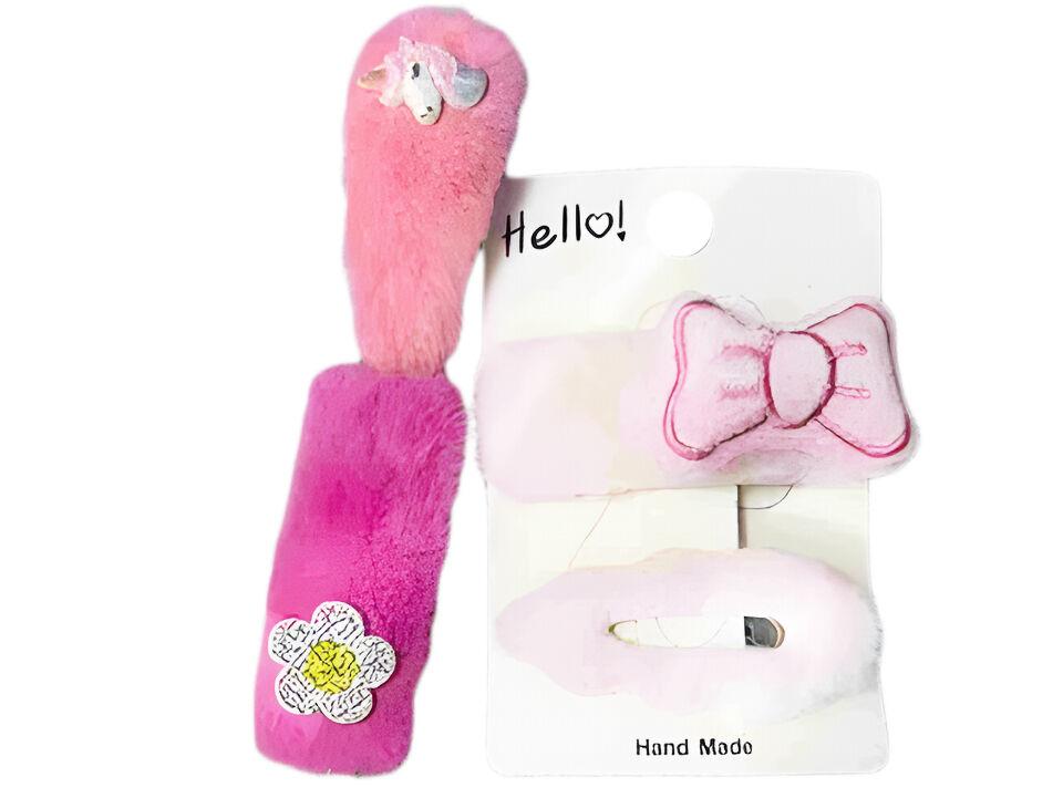 Plišana šnala i mašna za devojčice, Ručno pravljeno