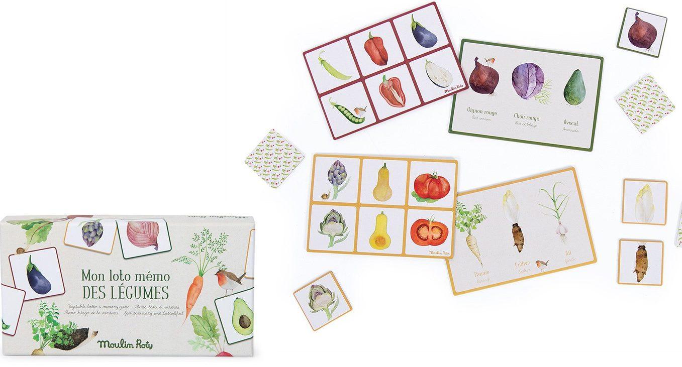 MOULIN ROTY Društvena igra Loto Povrće Le Jardin du Moulin