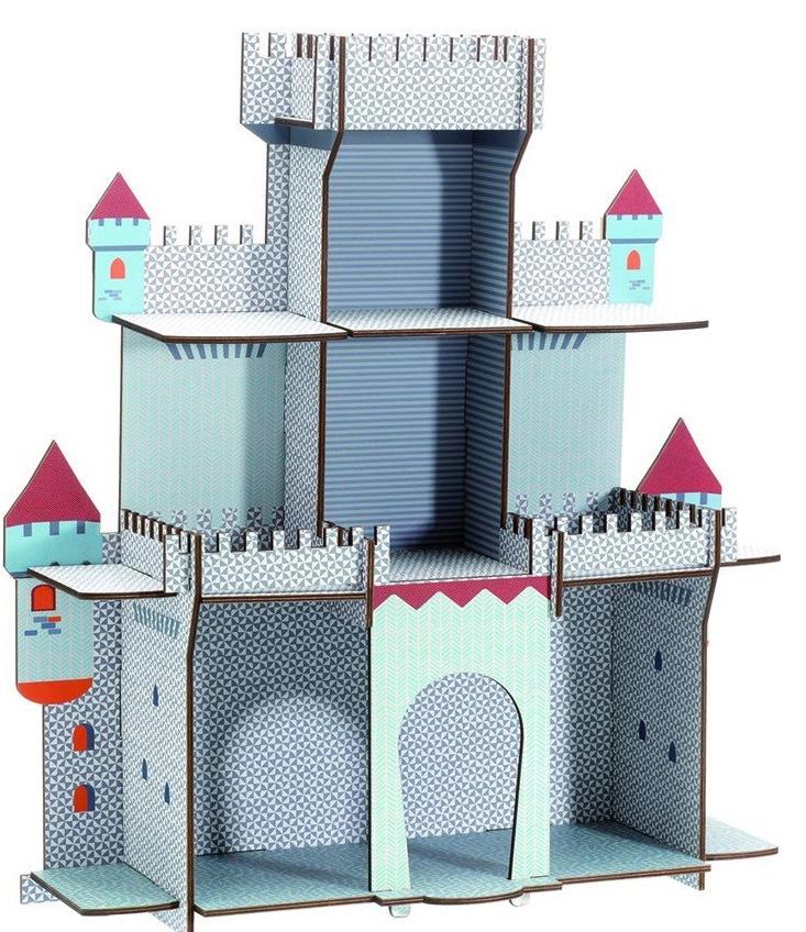 DJECO Polica Tvrđava vitezova, Drvena